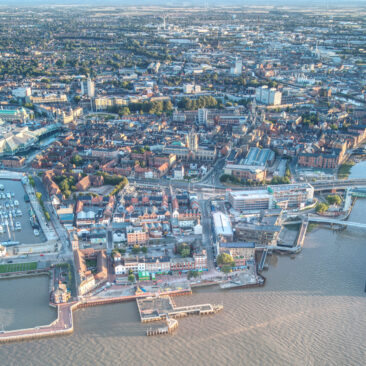 Kingston-upon-Hull waterfront &amp;amp; marina